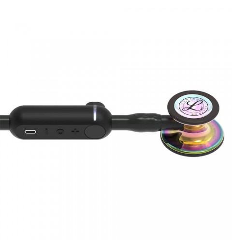 CORE Digital - Stetoscop electronic 3M Littmann, 69 cm, capsula curcubeu (Rainbow Edition)