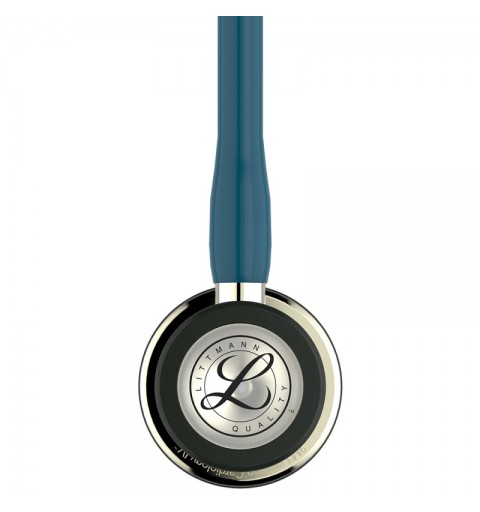 Cardiology IV 6190 - Stetoscop 3M Littmann, 69 cm, Turcoaz, capsula sampanie (Caribbean Blue/Champagne)