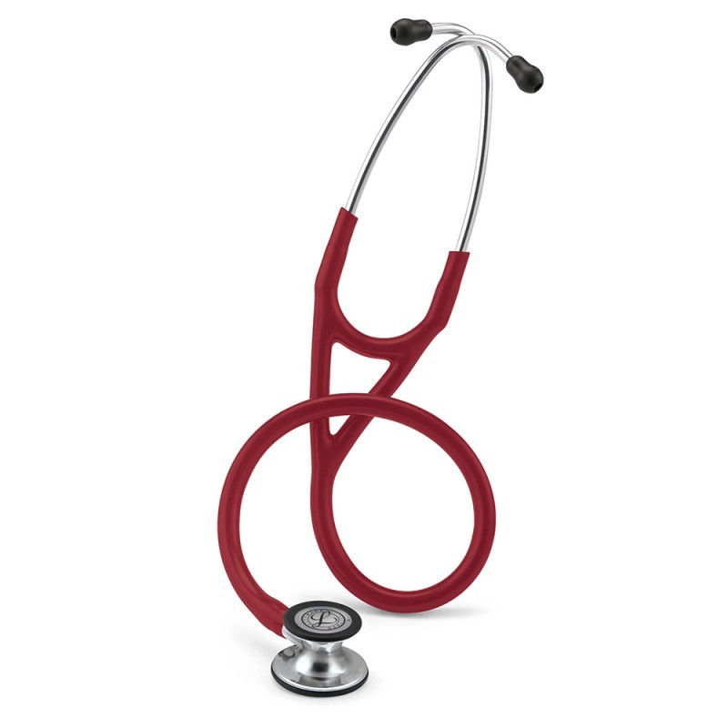 Cardiology IV 6170 - Stetoscop 3M Littmann, 69 cm, Rosu Burgundia, capsula oglinda (Burgundy/Mirror)