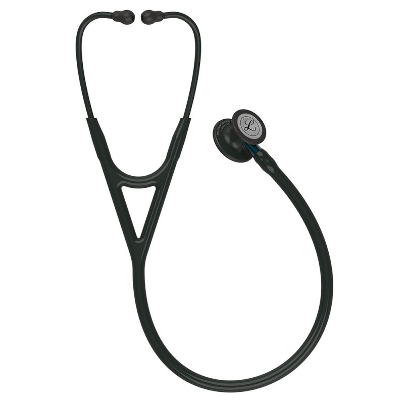 Cardiology IV 6201 - Stetoscop 3M Littmann, 69 cm, Negru/Albastru, capsula neagra (Black/Blue/Black)