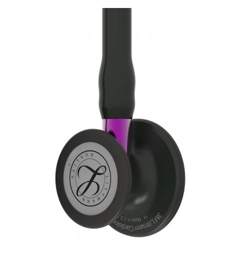 Cardiology IV 6203 - Stetoscop 3M Littmann, 69 cm, Negru/Violet, capsula neagra (Black/Violet/Black) Cardiology IV 6203 - Stetoscop 3M Littmann, 69 cm, Negru/Violet, capsula neagra (Black/Violet/Black)