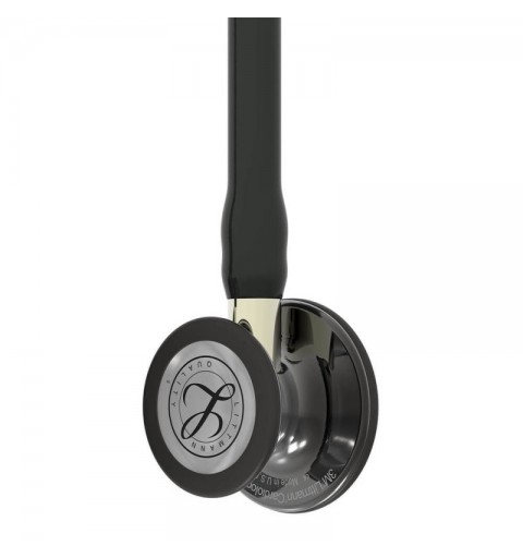 Cardiology IV 6204 - Stetoscop 3M Littmann, 69 cm, Negru/sampanie, capsula fumurie (Black/Champagne/Smoke)