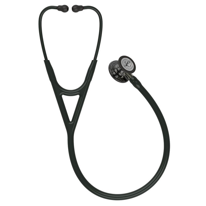 Cardiology IV 6204 - Stetoscop 3M Littmann, 69 cm, Negru/sampanie, capsula fumurie (Black/Champagne/Smoke)