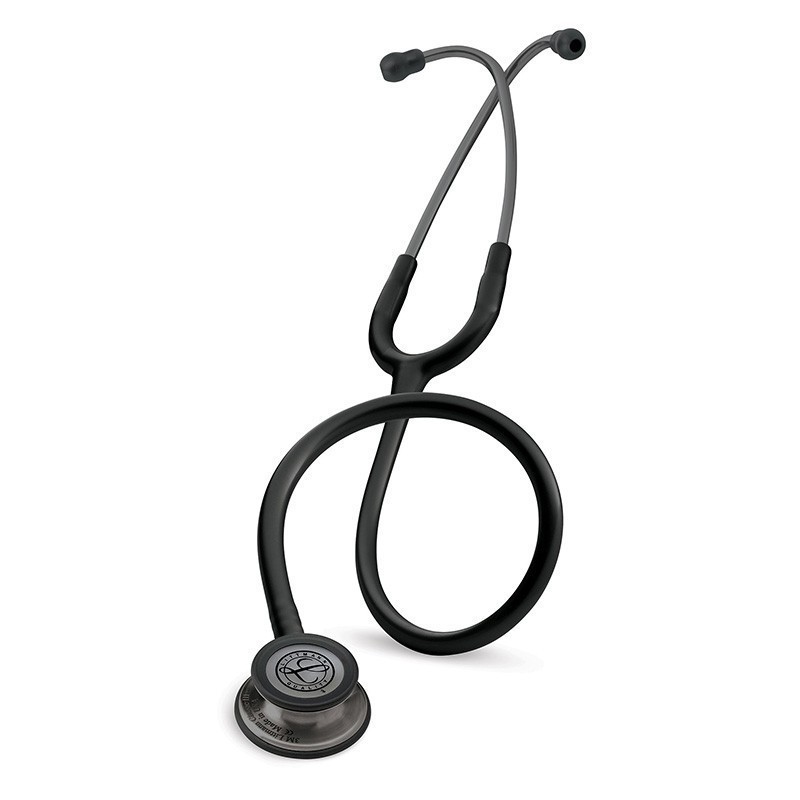 Classic III 5811- Stetoscop 3M Littmann, 69 cm, generatia noua, Negru, capsula fumurie (Black/Smoke)