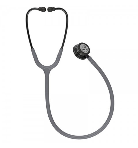 Classic III 5837 - Stetoscop 3M Littmann, 69 cm, generatia noua, Gri/violet, capsula fumurie (Gray/Violet/Smoke)