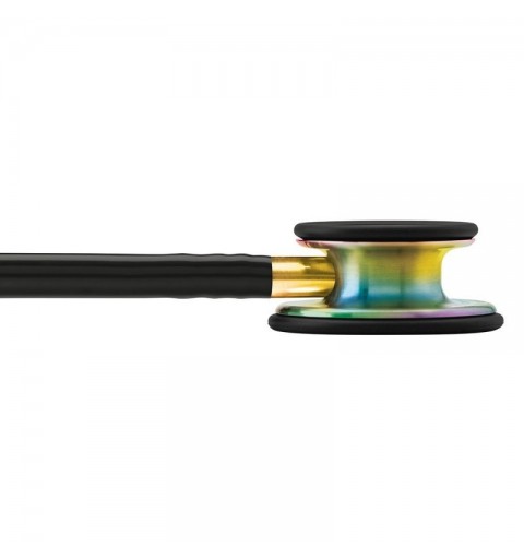 Classic III 5870 - Stetoscop 3M Littmann, 69 cm, generatia noua, Negru, capsula curcubeu (Black/Rainbow)