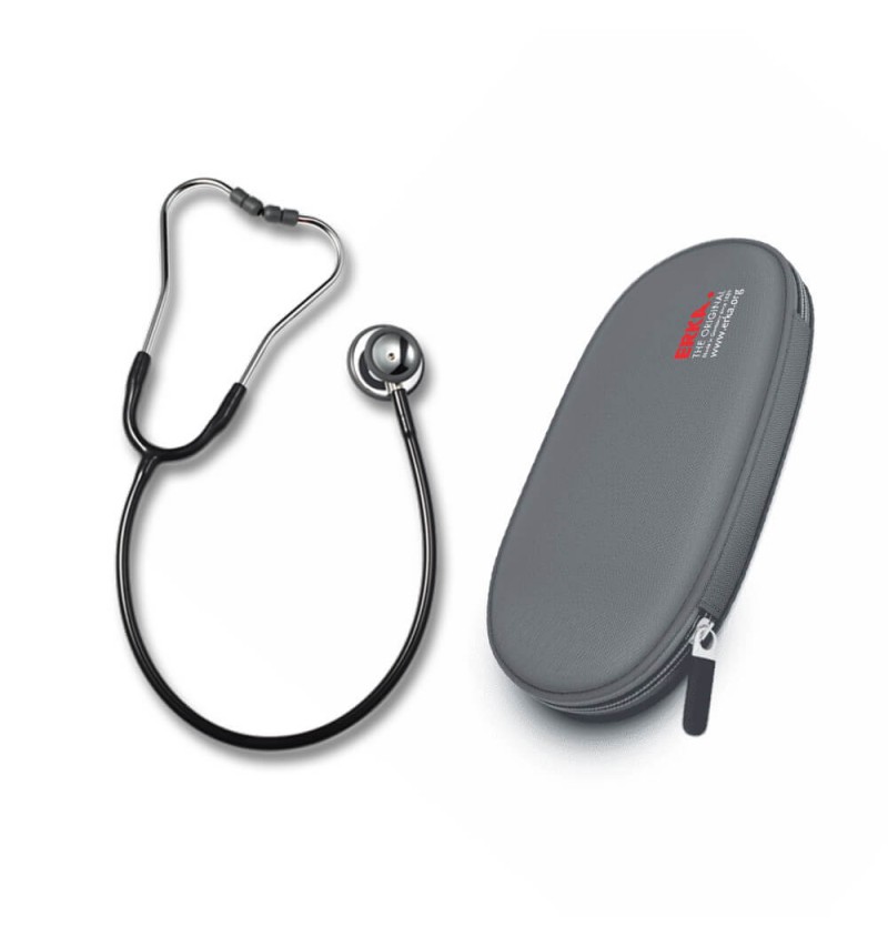 Stetoscop ERKA Finesse Light, negru, cu borseta Stetoscop ERKA Finesse Light, negru, cu borseta