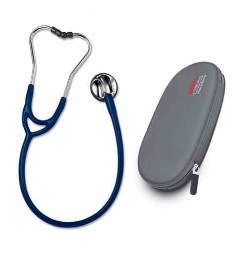 Stetoscop ERKA Sensitive, bleumarin, cu borseta
