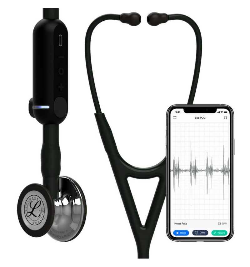 CORE Digital - Stetoscop electronic 3M Littmann, 69 cm, capsula oglinda (Mirror Edition)