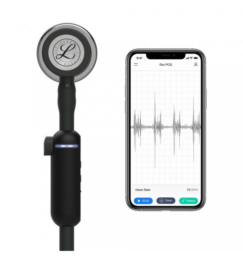 CORE Digital - Stetoscop electronic 3M Littmann, 69 cm, capsula oglinda (Mirror Edition)