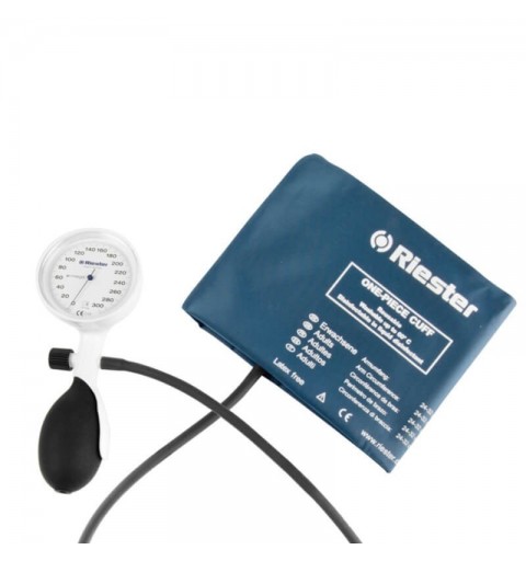 Tensiometru mecanic Riester e-mega, manseta cu un tub